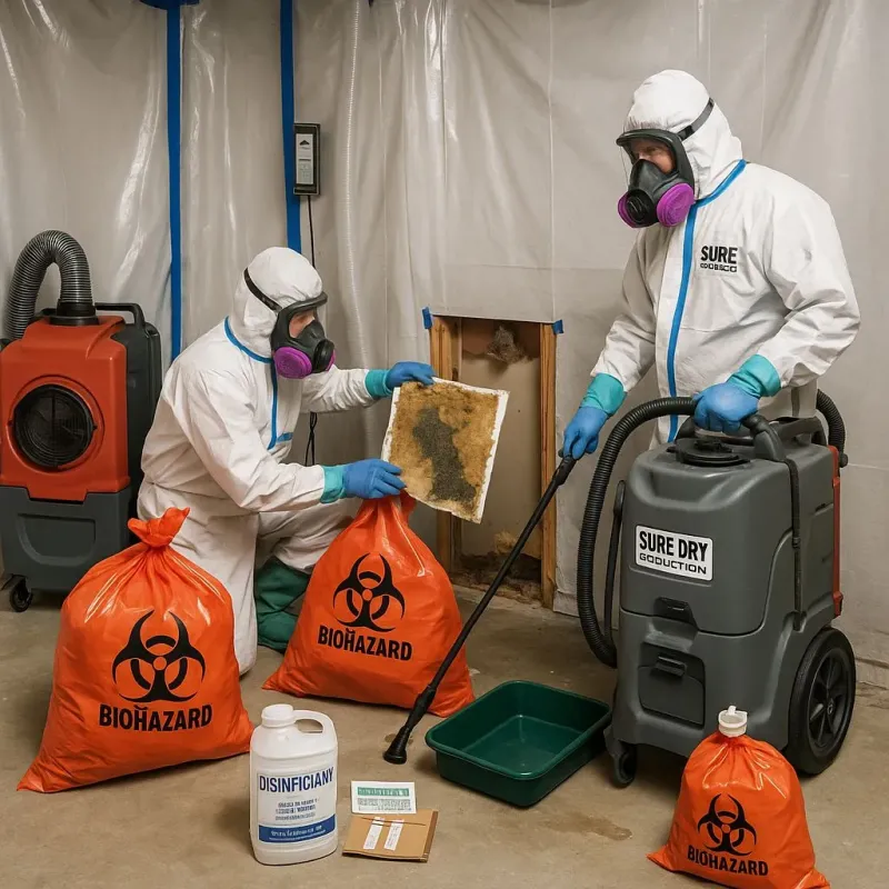 Contaminated Water Handling Protocols process in San Juan, TX