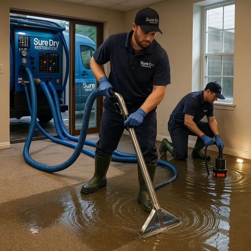 Water Extraction and Removal process in San Juan, TX